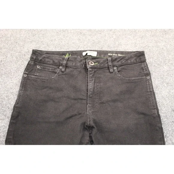 Orvis Mid-Rise Skinny Jeans Black Size 10 Denim Casual Pants - Picture 5 of 13